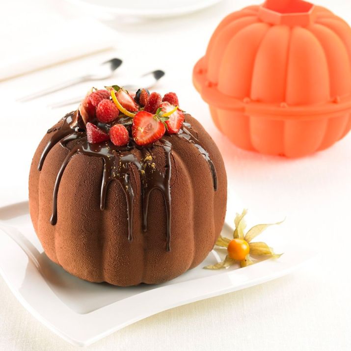 Molde silicona Calabaza Halloween 3D -Lékué- - Imagen 4
