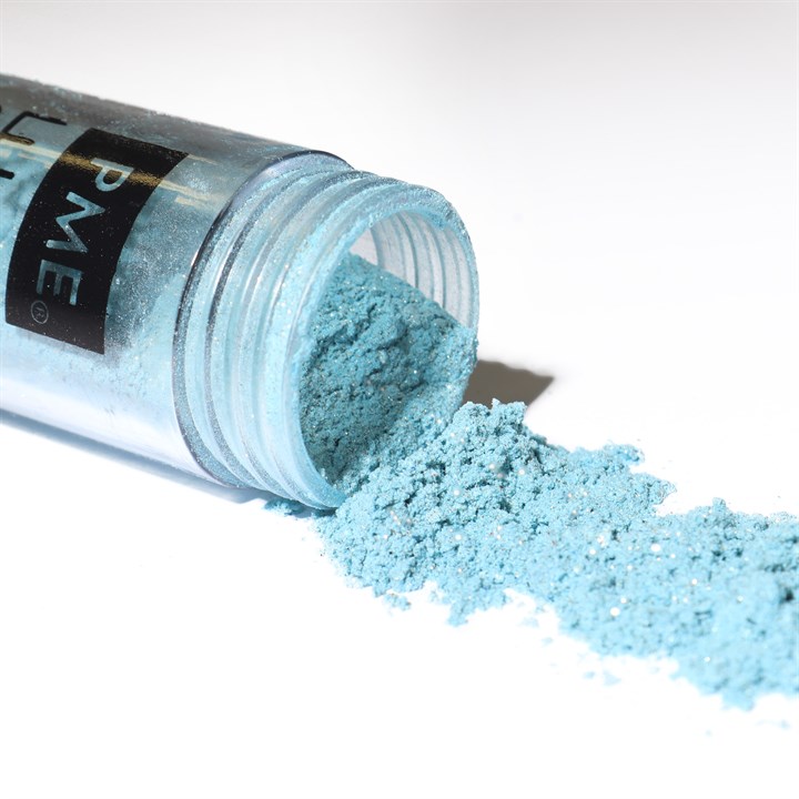 Polvo Lustre Comestible Nieve Azul - PME - - Imagen 2
