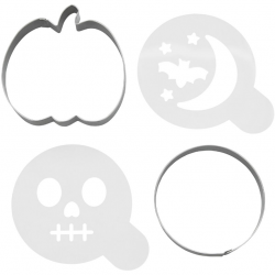 Set 2 Cortadores y Plantilla Halloween - Wilton - - Imagen 2
