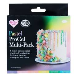 Colorante Rainbow Dust en Gel Multipack Pastel - Progel - - Imagen 2