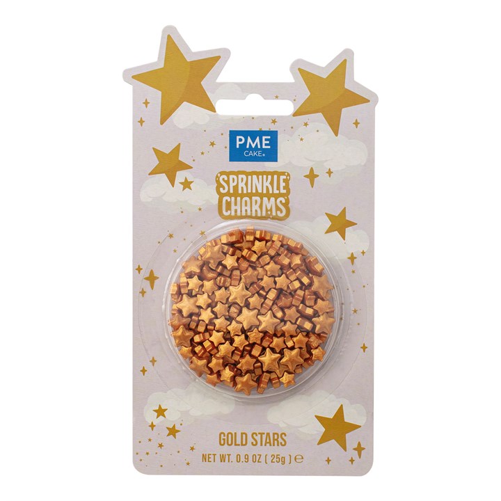 Sprinkles Estrellas Doradas - PME - - Imagen 2