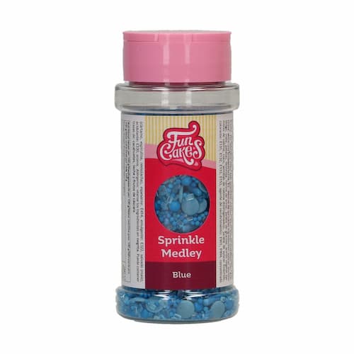 Sprinkle Medley Azul - Funcakes - - Imagen 2