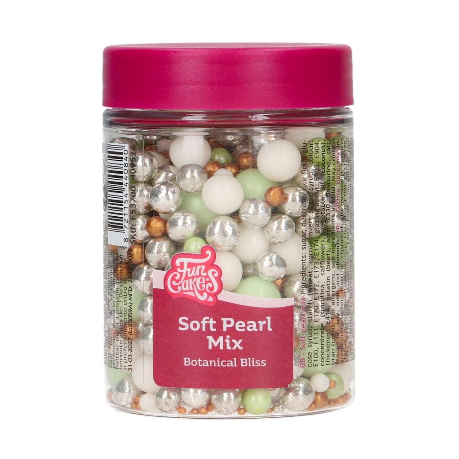 Perlas de Azucar Blandas Mix Botanical Bliss - Funcakes - - Imagen 2