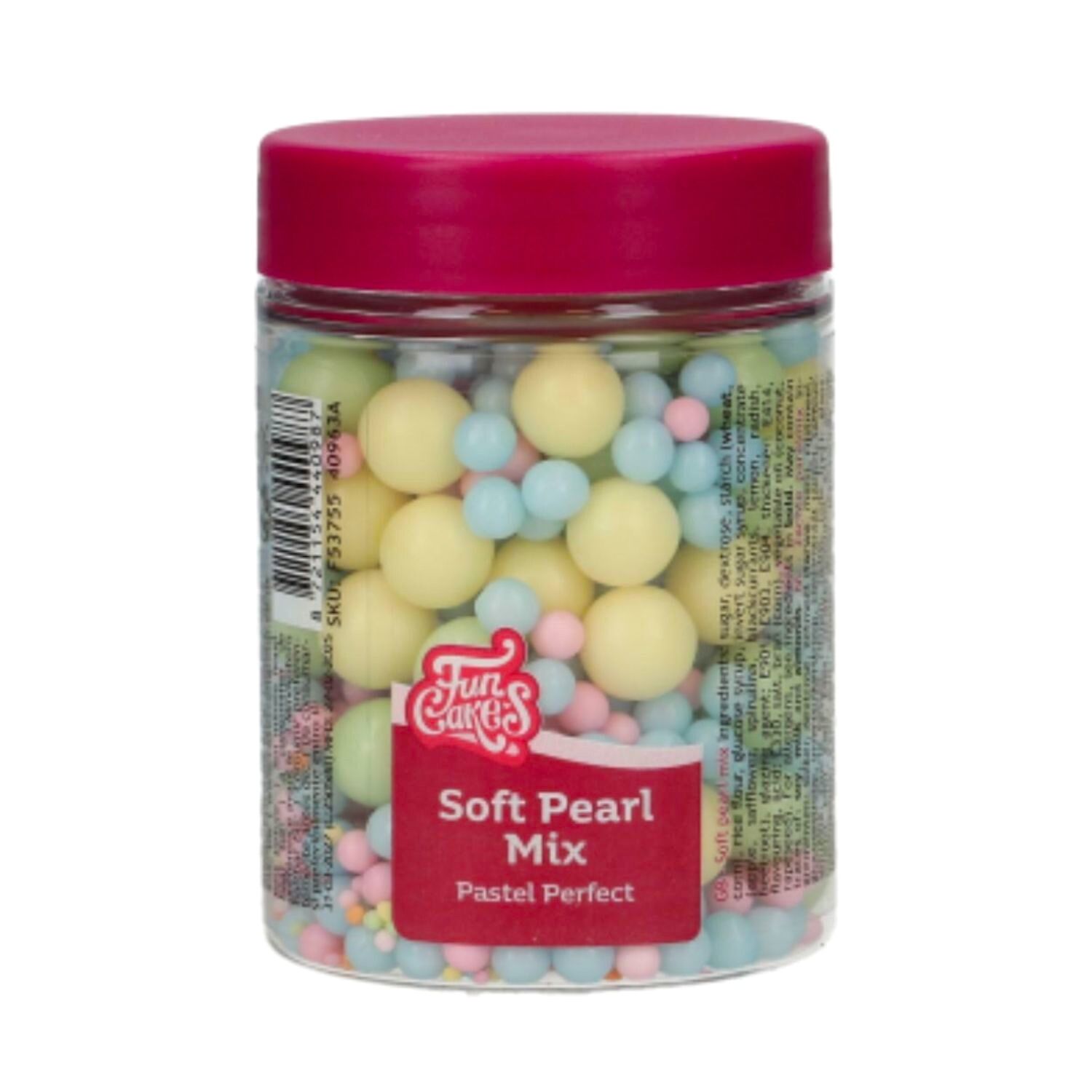 Perlas de Azucar Blandas Mix Pastel Perfect - Funcakes - - Imagen 2