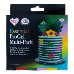 Colorante Rainbow Dust en Gel Multipack Essential 6 colores - Progel - - Imagen 2