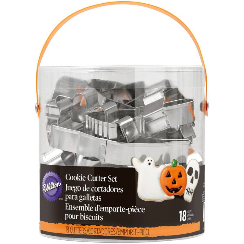 Set 18 Cortadores Metalicos Halloween - Wilton - - Imagen 2