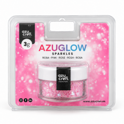 Azuglow Sparkle Rosa- Azucren - - Imagen 2